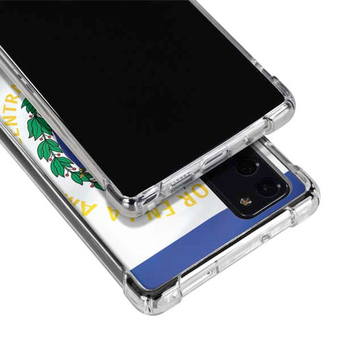 El Salvador Flag Galaxy Note20 5G Clear Case